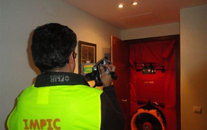 Test de Infiltraciones Blower Power inspección blower door - test de infiltraciones